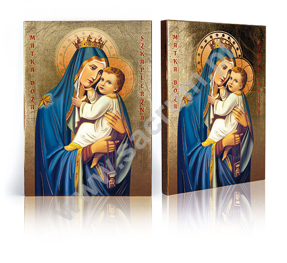 Ikona Matka Boża Szkaplerzna - Matka Boża z góry Karmel 3856