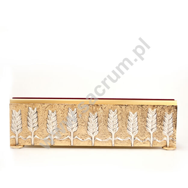 pulpit ołtarzowy mosiężny złocony, 08-740