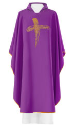 Orant liturgiczny haftowany symbol "Krzyż" KOR/174/03/01