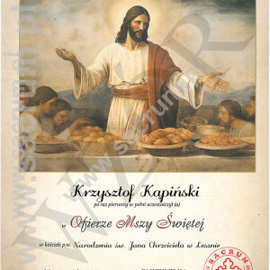 Litografia 003 w ramce NOWOŚĆ!