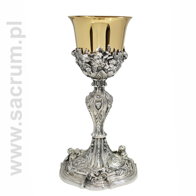 Kielich złocony 06-055, wysokość 26 cm