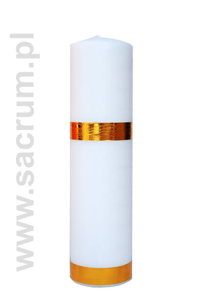 Świeca ołtarzowa parafinowa 28-02, h- 30 cm