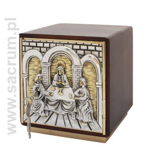 Tabernakulum złocone 36-996/1505, 22x20x21 cm