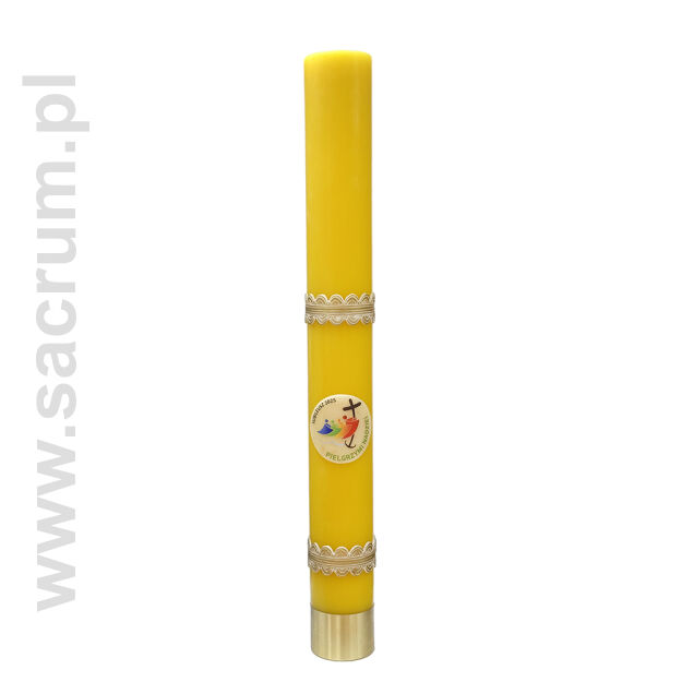 Świeca JUBILEUSZOWA parafinowa , wysokość 75 cm