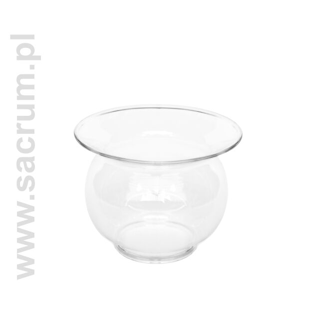 Klosz do świecy, tulipan, wysokość 7.5 cm, średnica 4,5 cm