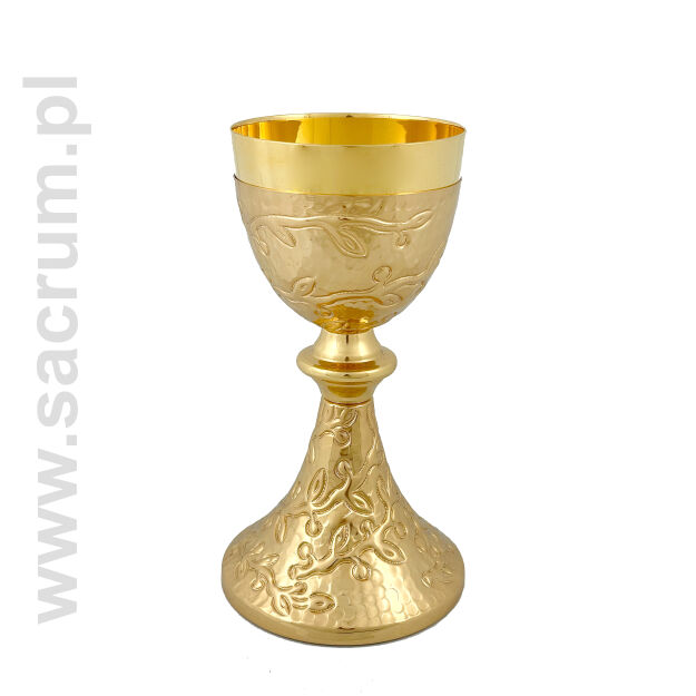 Kielich złocony 19-a004, wysokość 20 cm