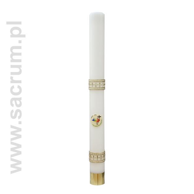 Świeca JUBILEUSZOWA parafinowa , wysokość 110 cm
