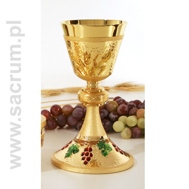 Kielich złocony 03-840/S, wysokość 19 cm