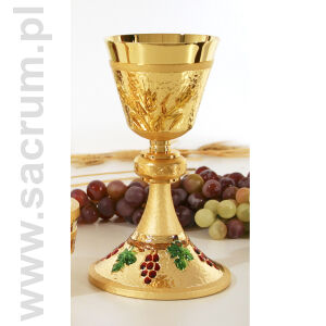 Kielich złocony 03-840/S, wysokość 19 cm