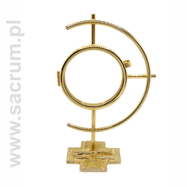 Minimonstrancja 08-196, wysokość 19 cm