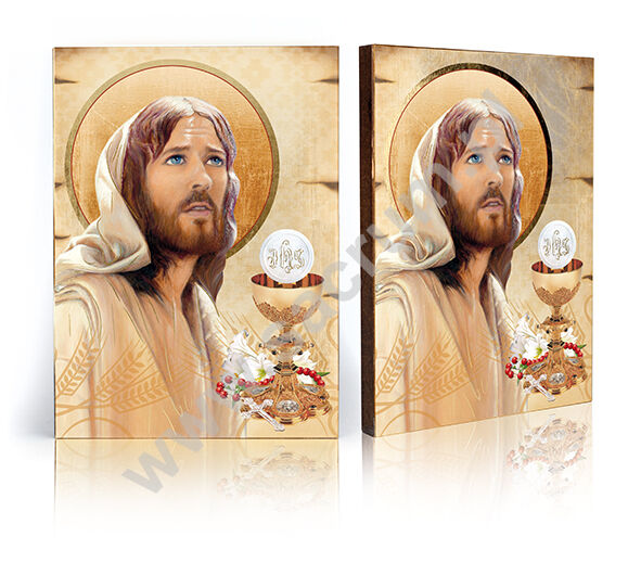 Pamiątka Sakramentu Pierwszej Komunii Świętej - Ikona Jezus Chrystus 3850