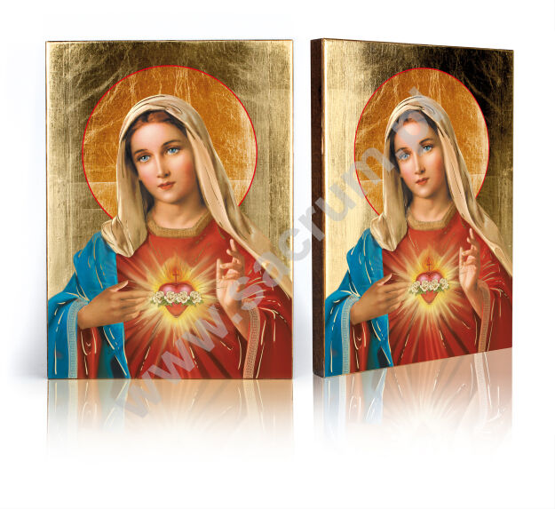 Ikona religijna Serce Maryi  3301