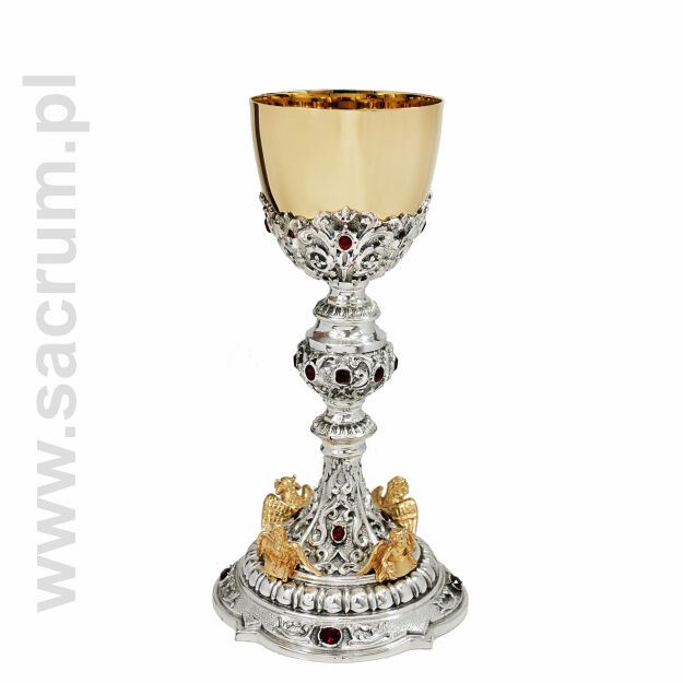 Kielich złocony 06-175a, wysokość 28 cm