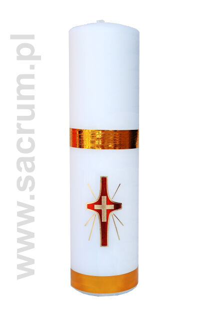 Świeca ołtarzowa parafinowa 28-05, h- 30 cm