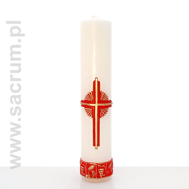Świeca z aplikacją woskową 28-107, 33/70