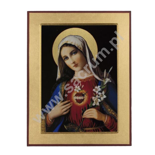 Ikona Serce Matki Bożej 43-042, różne rozmiary