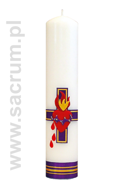 Świeca P3 Serce Bolesne 