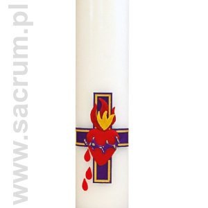 Świeca P3 Serce Bolesne 