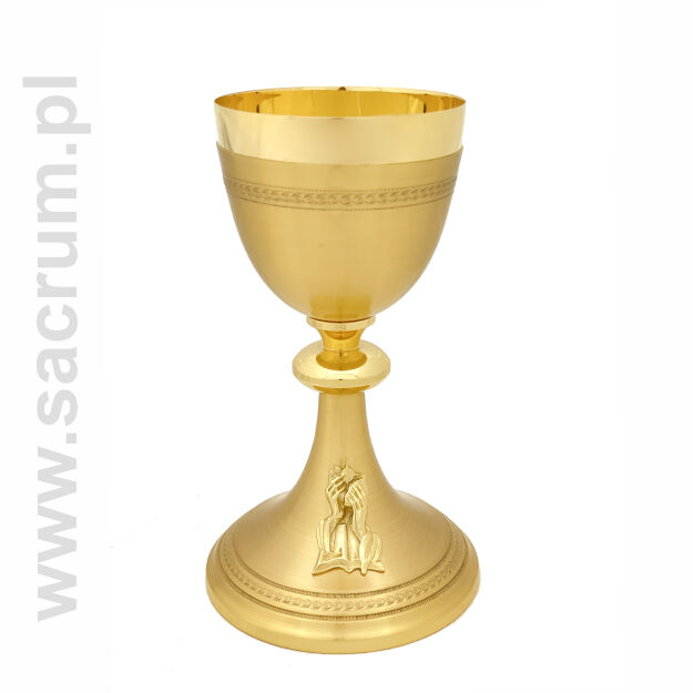 Kielich złocony 15-584, wysokość 22 cm