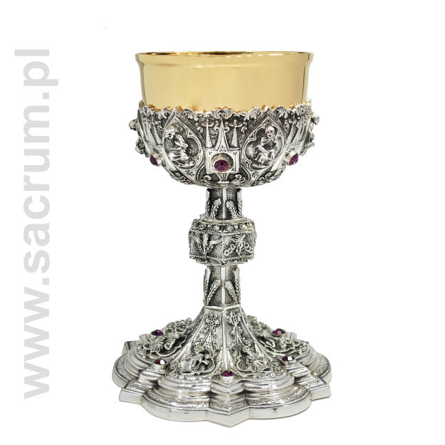 Kielich złocony 06-199a, wysokość 22 cm