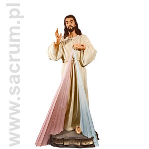 Jezus Miłosierny 150K 175cm