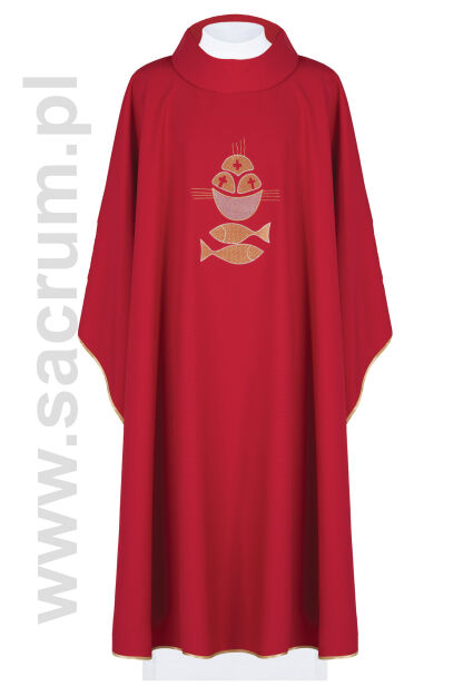 Ornat Kielich Eucharystyczny, KOR/205/02/12 CZERWONY