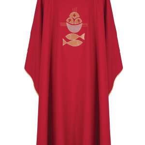 Ornat Kielich Eucharystyczny, KOR/205/02/12 CZERWONY