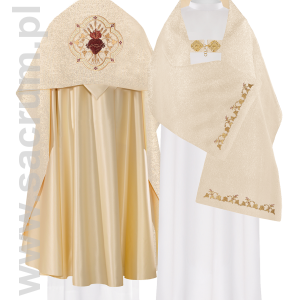 Welon liturgiczny Serce Pana Jezusa, KWL/027/10/37 50*270 ZŁOTY