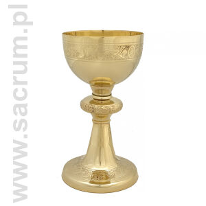 Kielich złocony 30-748, wysokość 21 cm