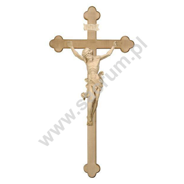 Drewniany Korpus Chrystusa na Krzyżu 32-705000 (natural) - różne wielkości