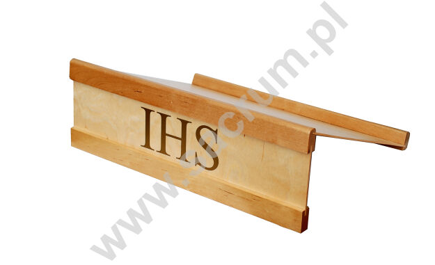 Pulpit drewniany IHS