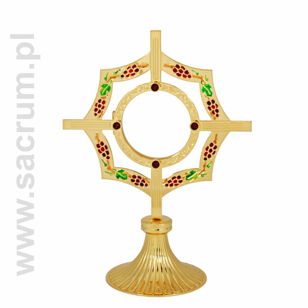 Minimonstrancja 03-485/S, wysokość 25 cm