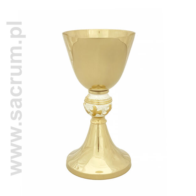 Kielich złocony 47-0035, wysokość 19,5 cm