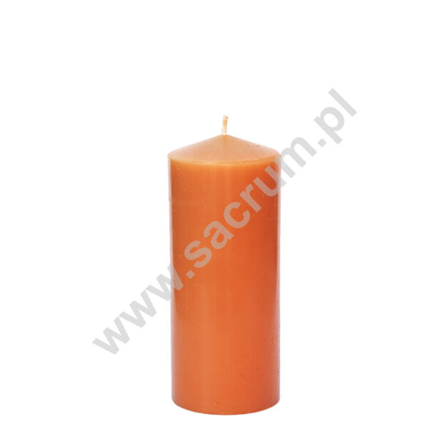 Naturalna świeca woskowo - parafinowa 0,5 kg, wysokość 16 cm, średnica 6,5 cm