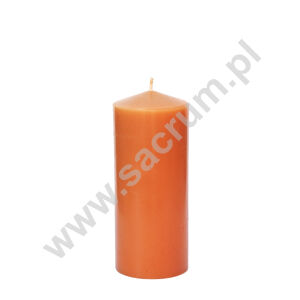Naturalna świeca woskowa 0,5 kg, wysokość 16 cm, średnica 6,5 cm
