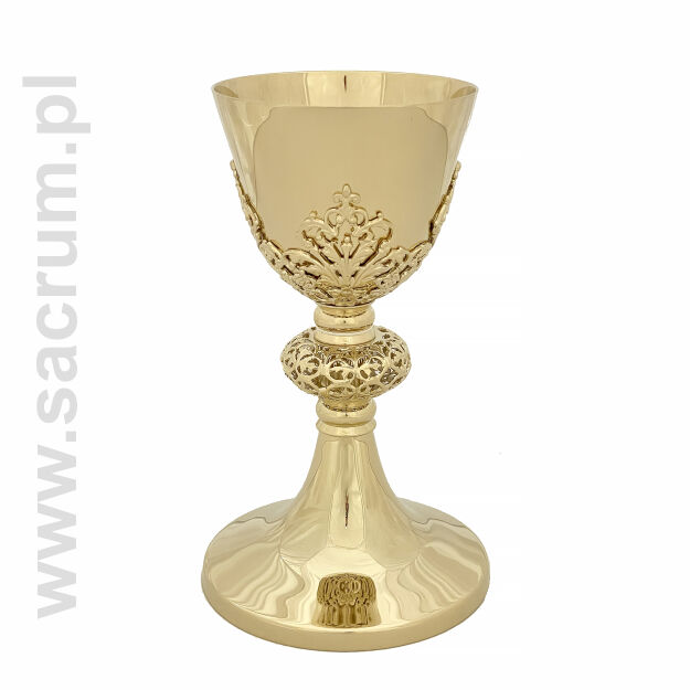 Kielich złocony 47-0058, wysokość 20,5 cm