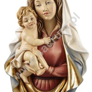 Matka Boża z Dzieciątkiem, płaskorzeźba 32-190000 (color) - różne wielkości