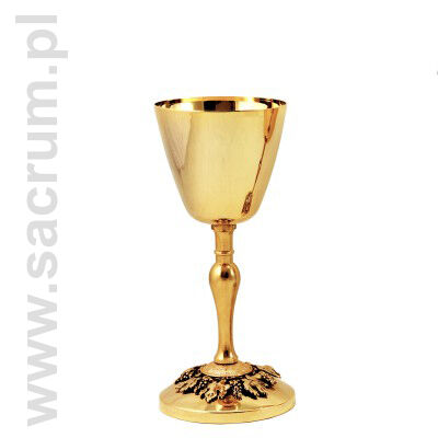 Kielich złocony 07-c342, wysokość 20,5 cm