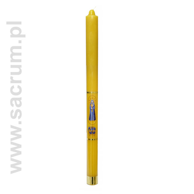 Świeca gromniczna 0,33 parafina, wysokość 44 cm, średnica 3 cm