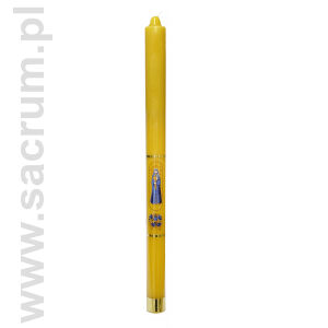 Świeca gromniczna 0,33 parafina, wysokość 44 cm, średnica 3 cm