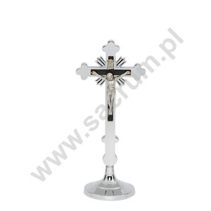 Krzyż stojący tradycyjny, chrom