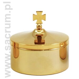 Naczynko na komunikanty 07-T586, Ø 8,4 cm. x 2,5 cm