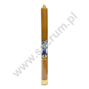 Świeca gromniczna woskowo - parafinowa 0,24w  wysokość 36 cm, średnica 3 cm