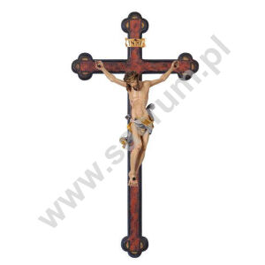 Drewniany Korpus Chrystusa na Krzyżu 32-705010 (color) - różne wielkości 