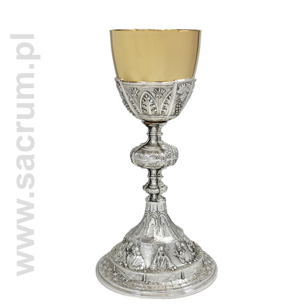 Kielich złocony 06-198a, wysokość 28 cm