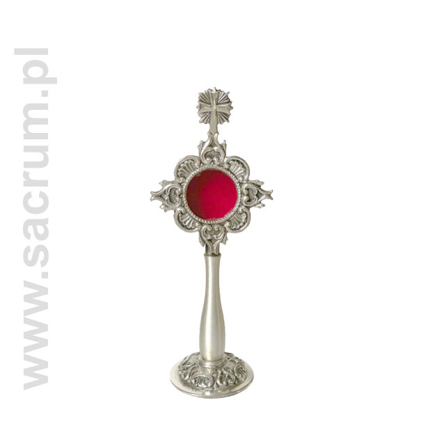 Relikwiarz mosiężny 04-3048, wysokość 21 cm