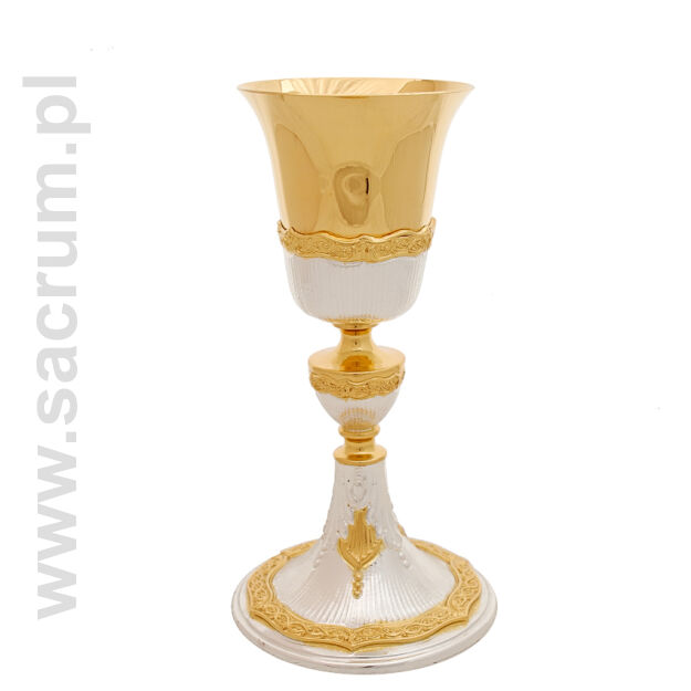 Kielich w bicolorze, 06-035, wysokość 24 cm