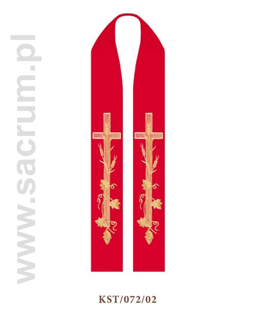  Stuła kapłańska haftowana 