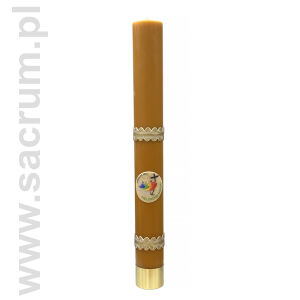 Świeca JUBILEUSZOWA woskowo-parafinowa , wysokość 75 cm