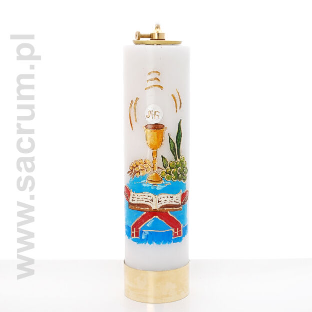 Świeca parafinowa na wkład olejowy 046, wysokość 30 cm